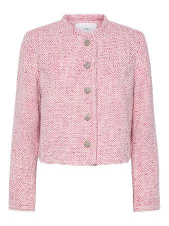 YAS Norali Ls Jacket Pink