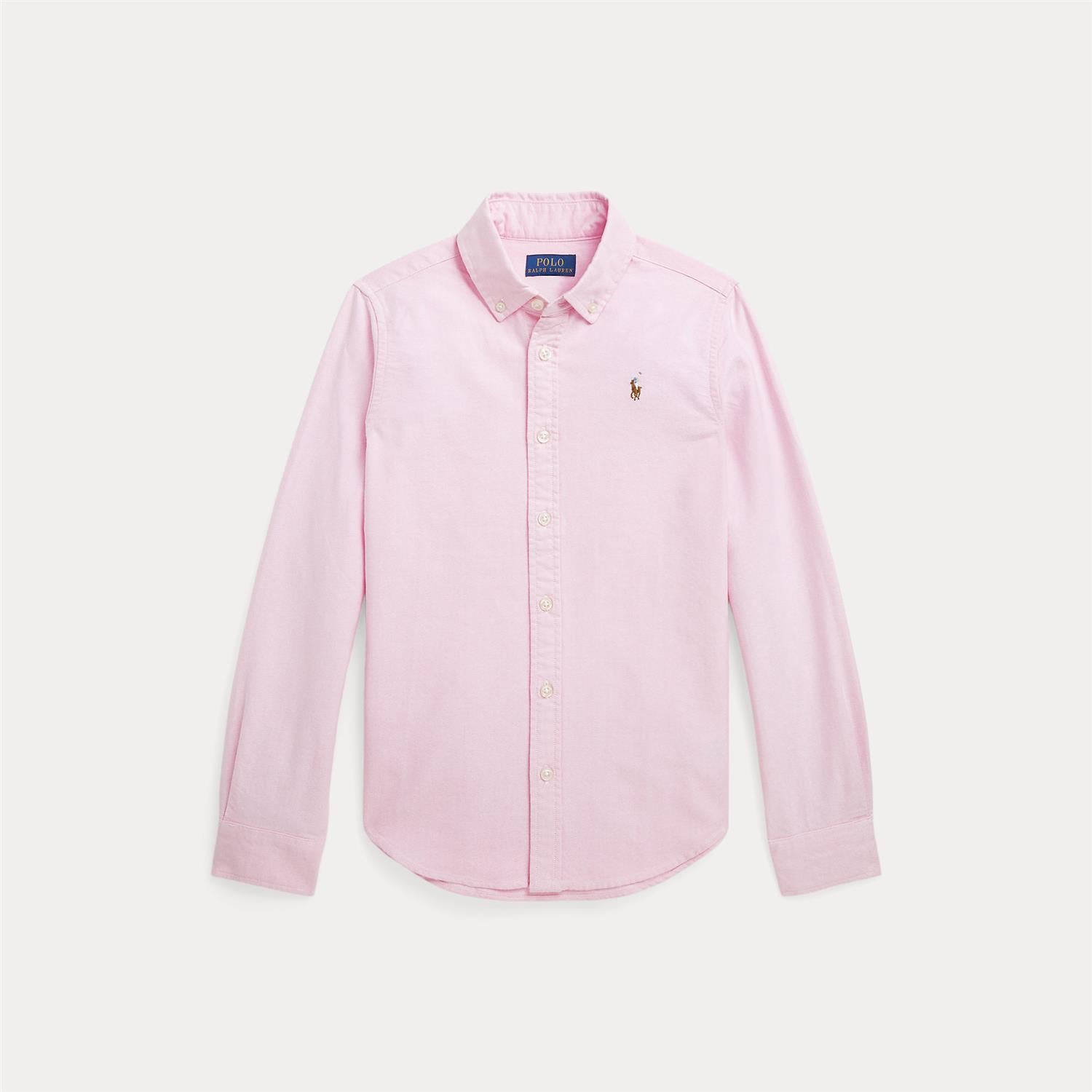 RALPH LAUREN 8-16År Classic Oxford Shirt,Girl Rosa