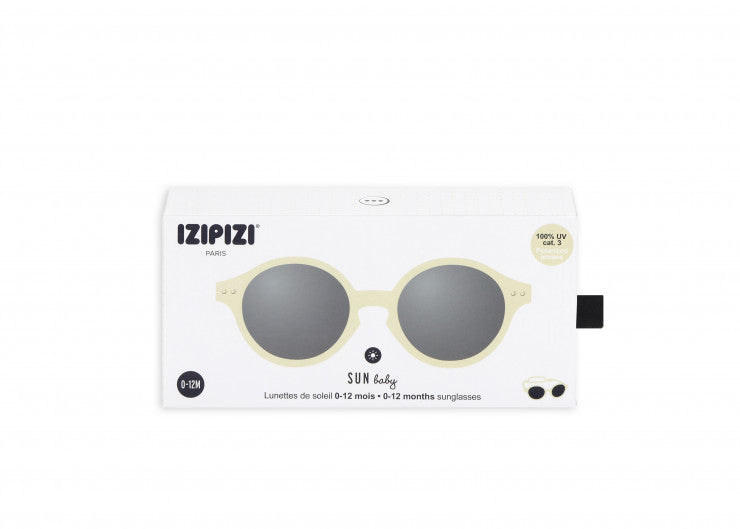 IZIPIZI Solbrilller 0-9 mnd. Kremfarget