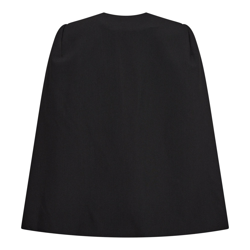 CO´ COUTURE Vola Cape Button Blazer