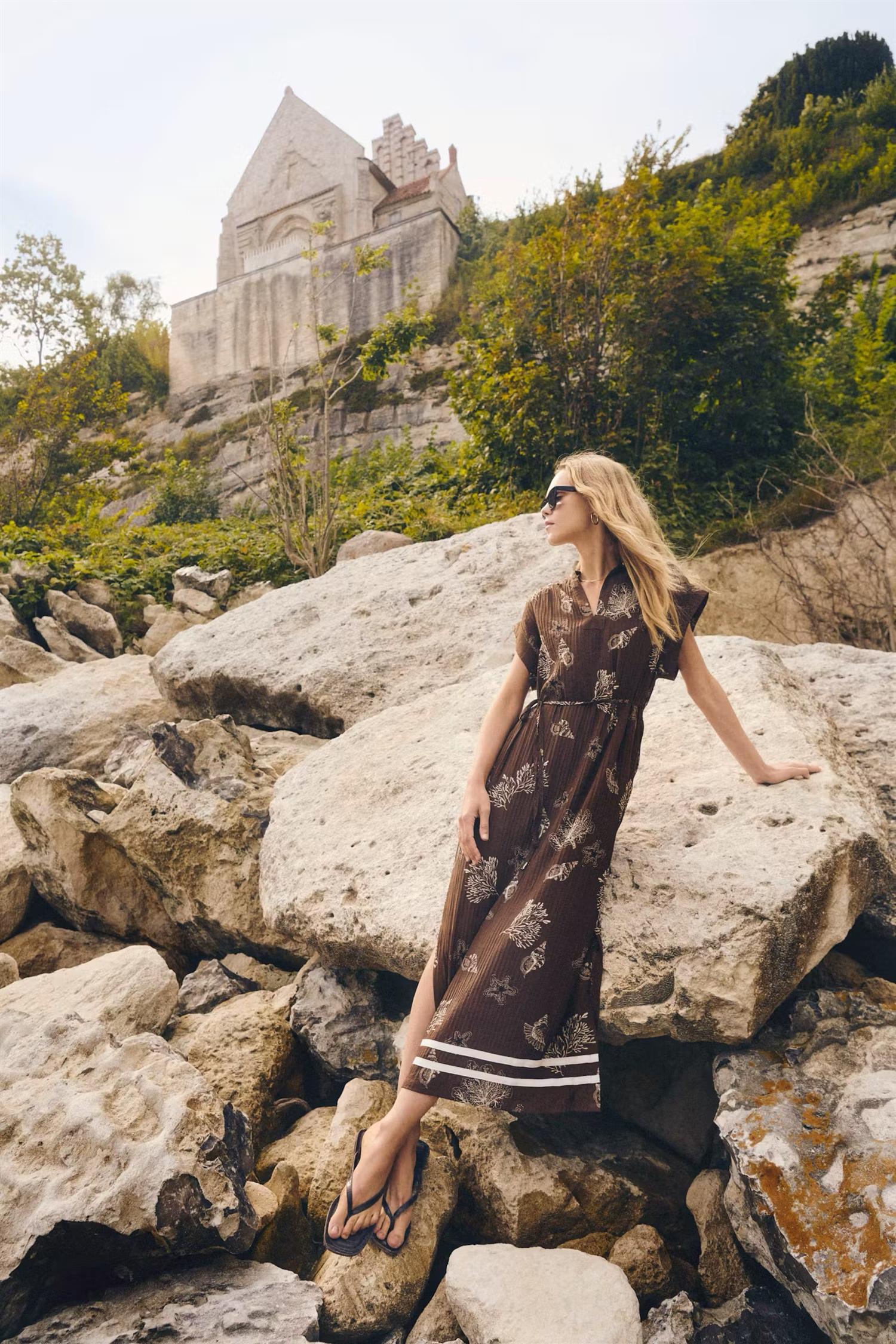 SAINT TROPEZ Rosashell Dress