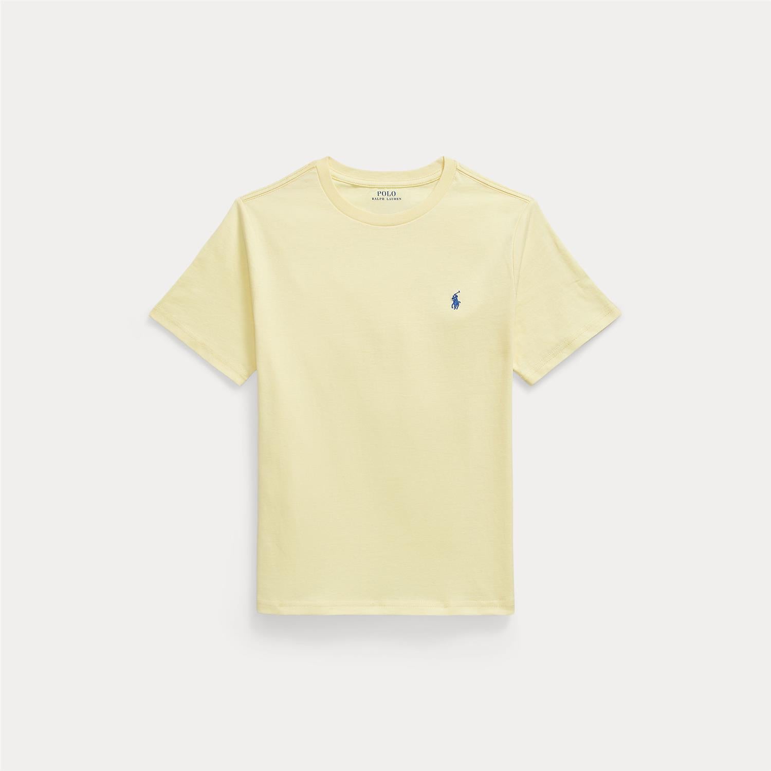 RALPH LAUREN 8-16År T-skjorte liten logo Gul