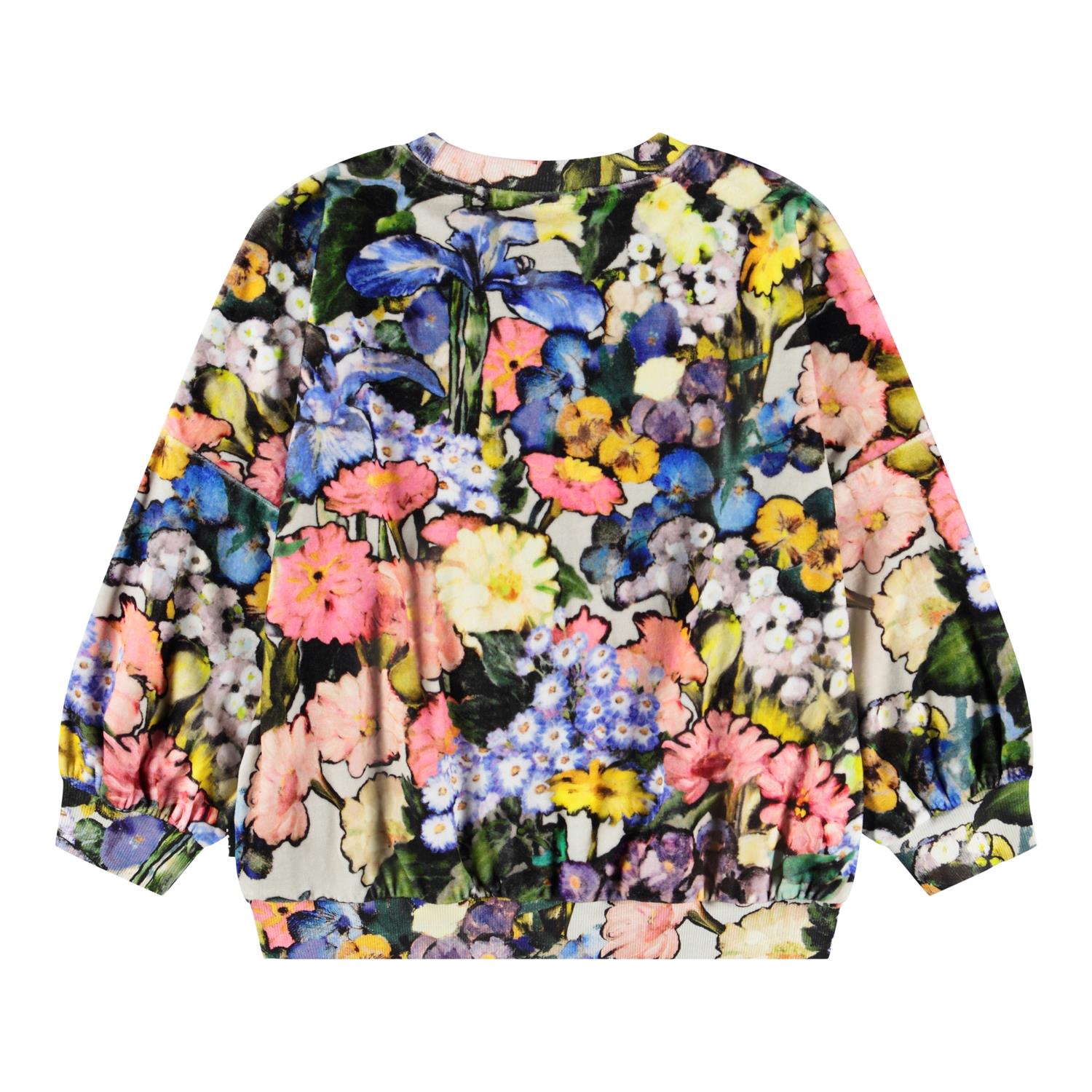 MOLO 4-12ÅR Marika Genser Velour Blomstret