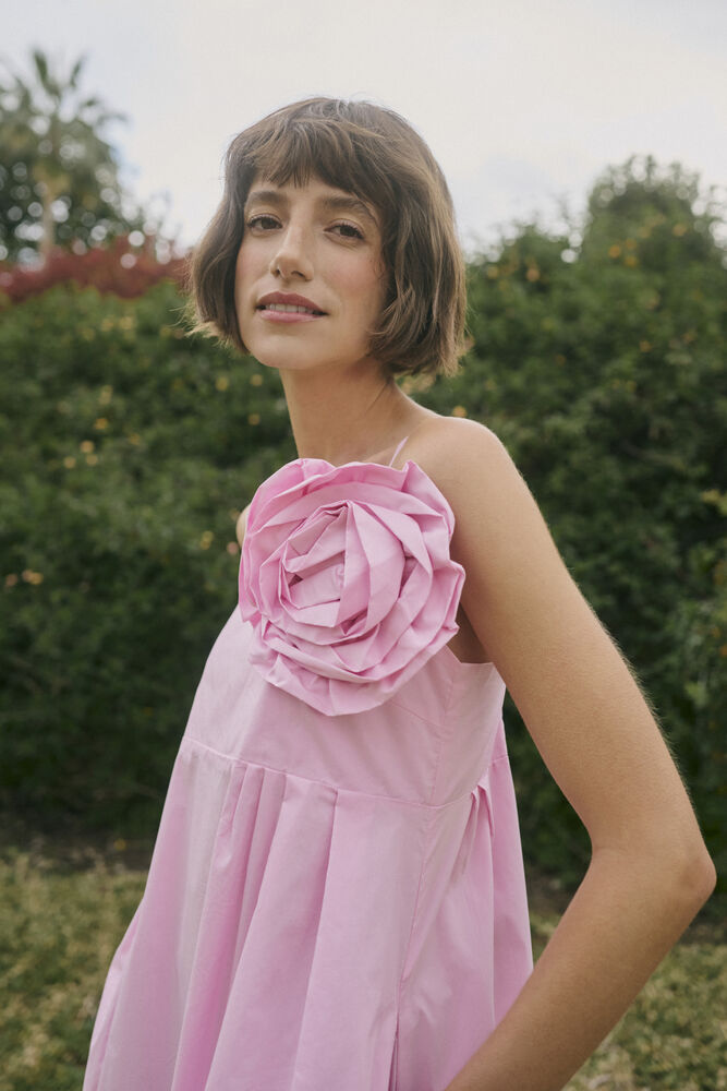 CULTURE Malue Antoinett Strap Dress Pink