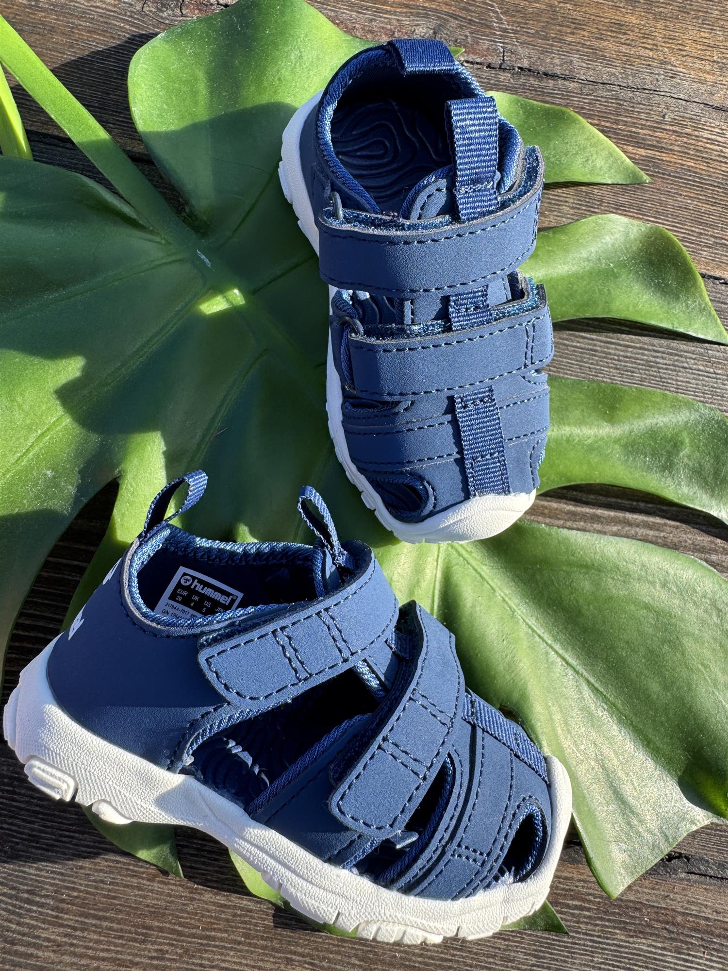 HUMMEL 0-4ÅR Sandal Velcro Blå