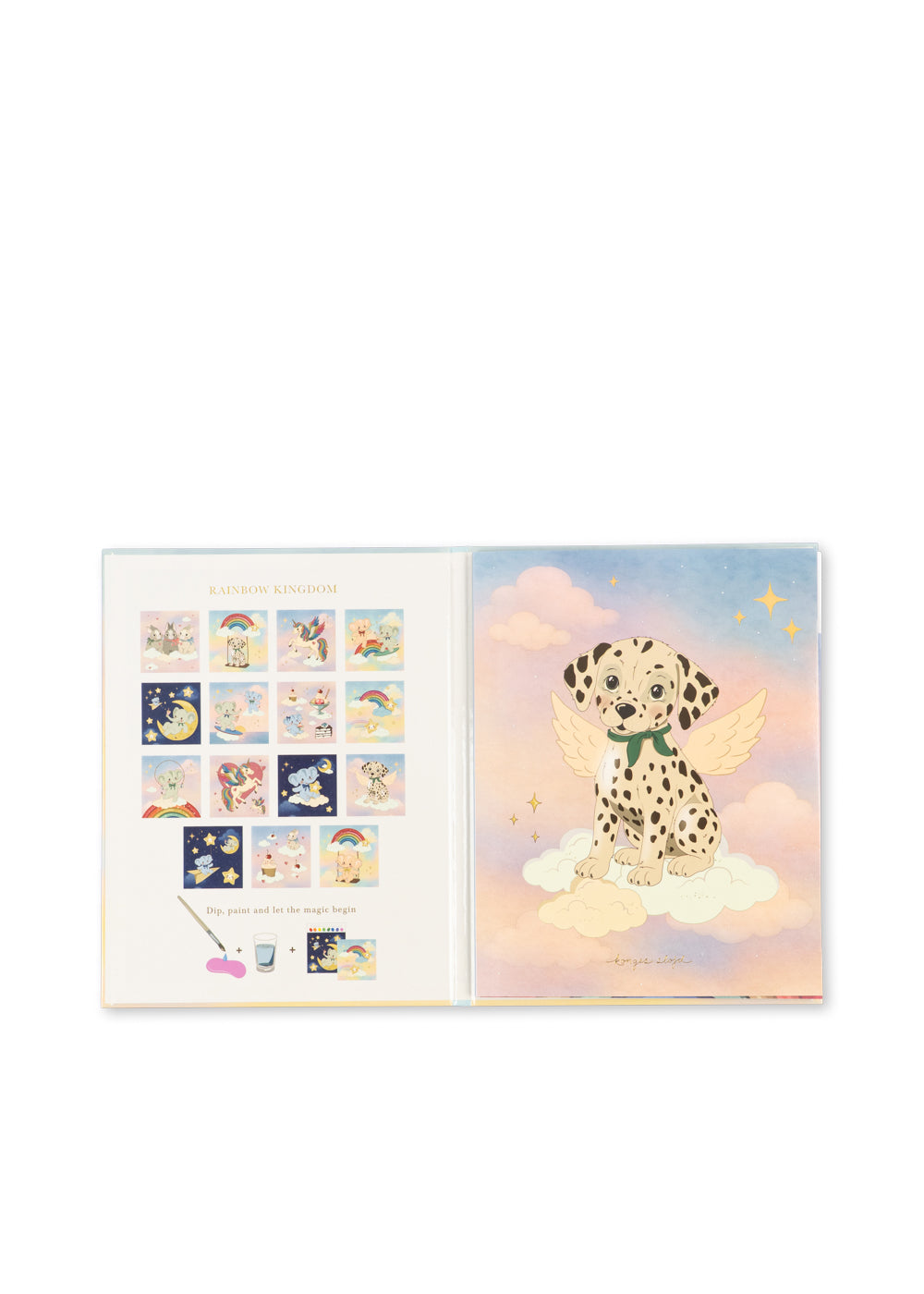 KONGES SLØJD Rainbow Watercolor Book