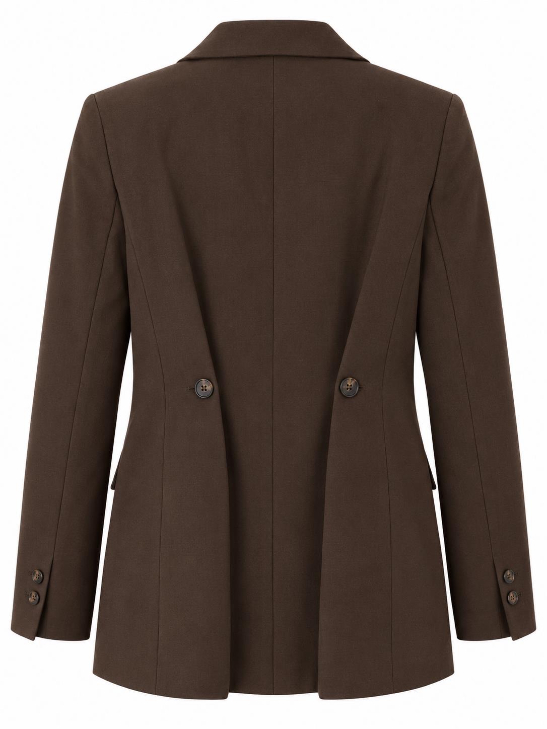YAS Yasriu Blazer Coffee Bean