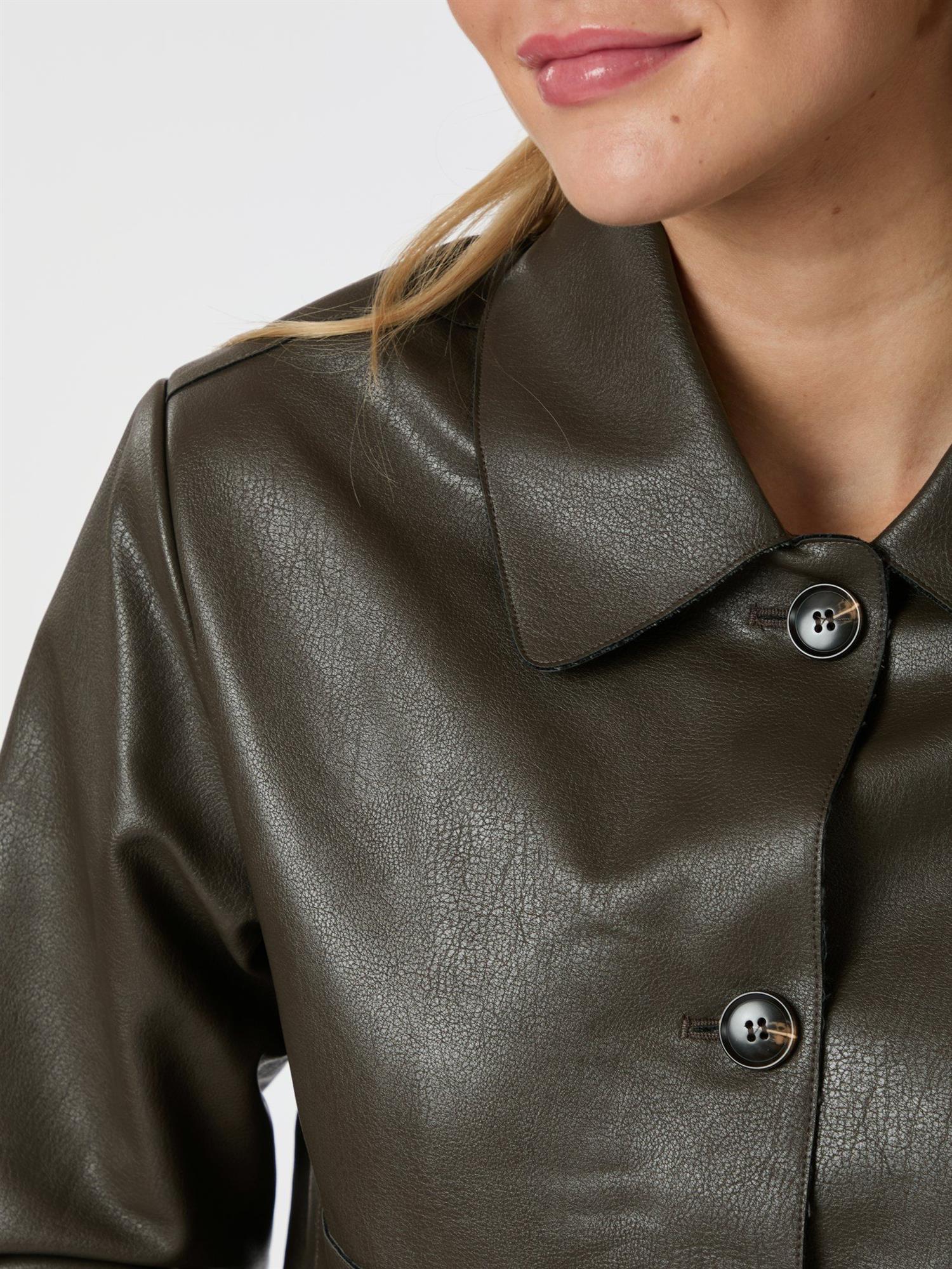 NEO NOIR Romana Faux PU Jacket
