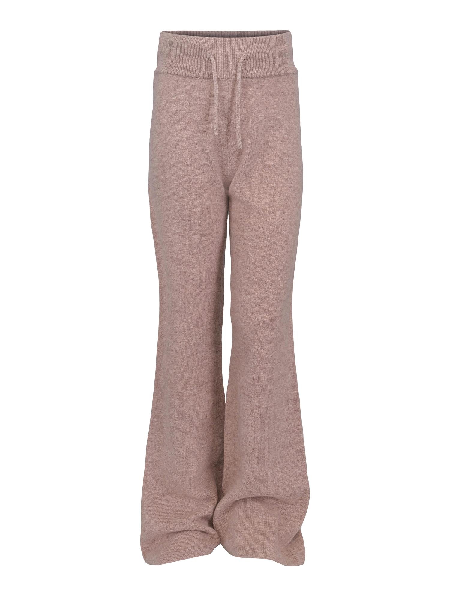 VILJE OG VE Esme Strikket Bukse,Ull Taupe