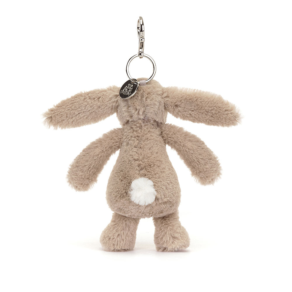 JELLYCAT Beige Meadow Bunny Bag Charm