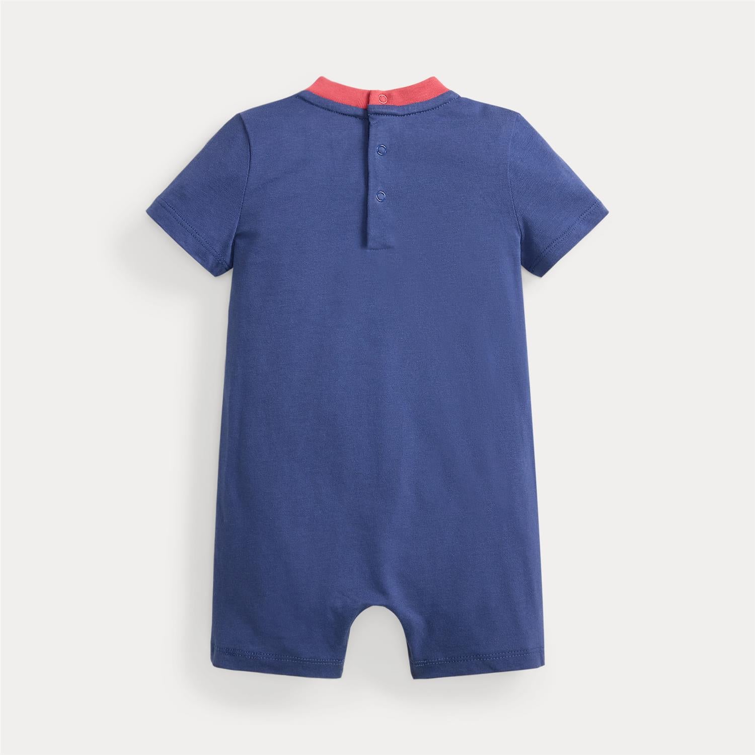 RALPH LAUREN Baby 0-24mnd. Romper Navy Blue - Farmor Ingvarda