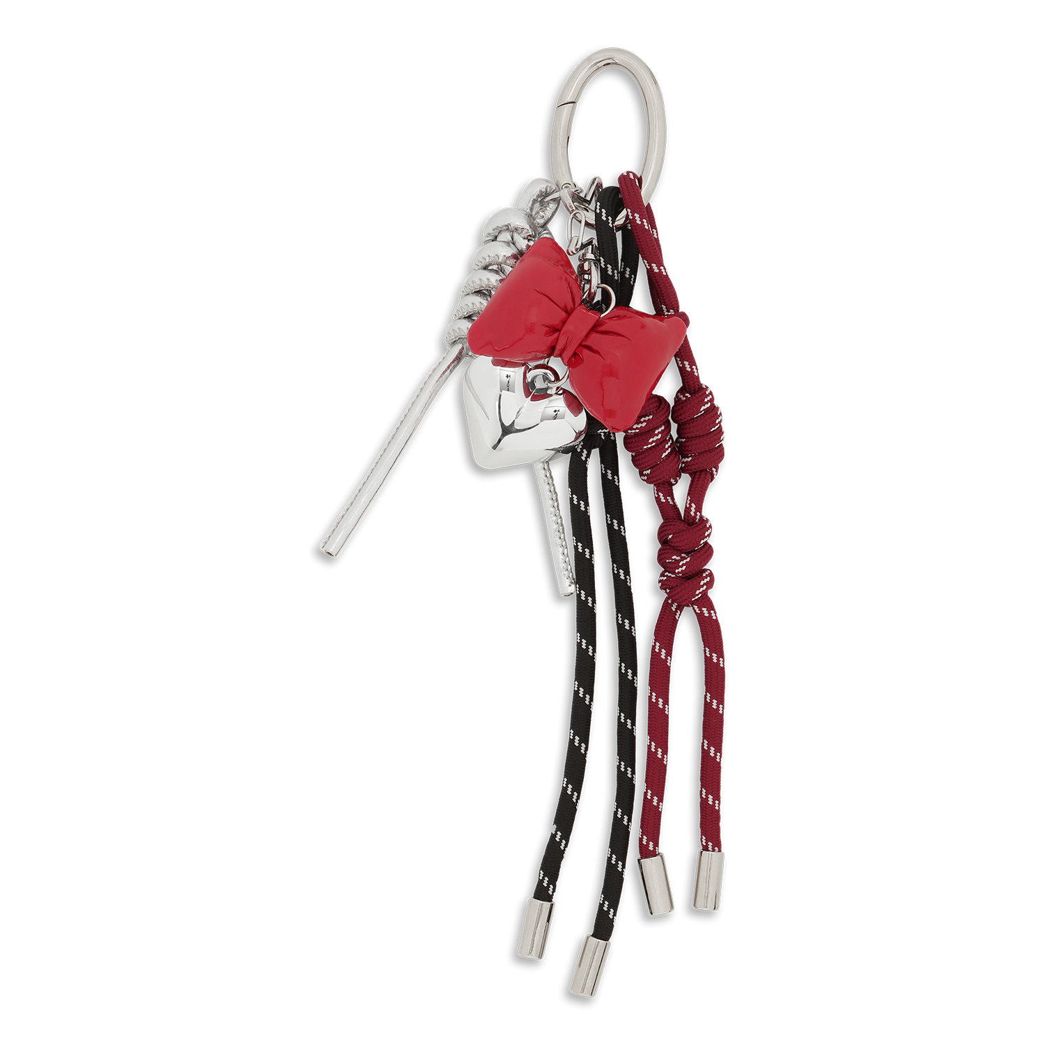 SUI AVA Red mix bag charm Rød