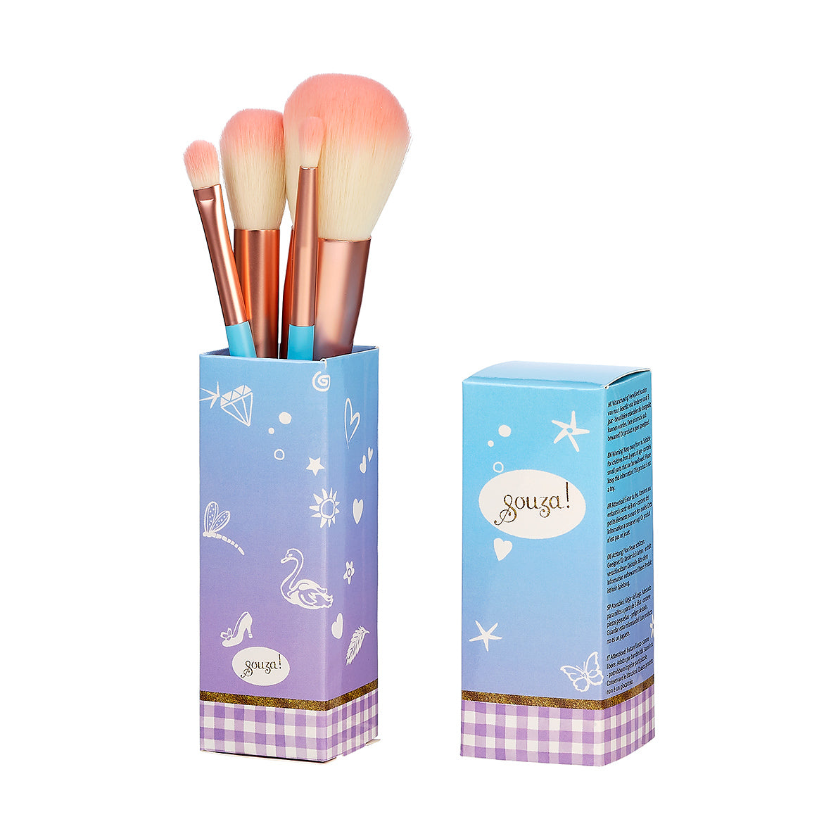 SOUZA! Brush Set,4pcs