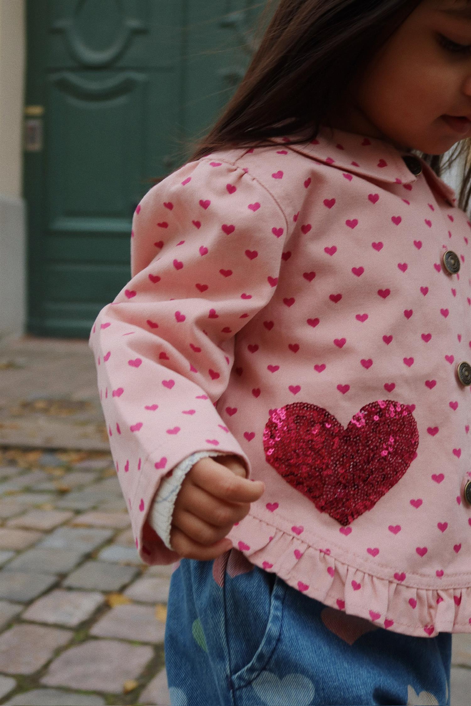 KONGES SLØJD Nola Jakke m/paljetter Rosa