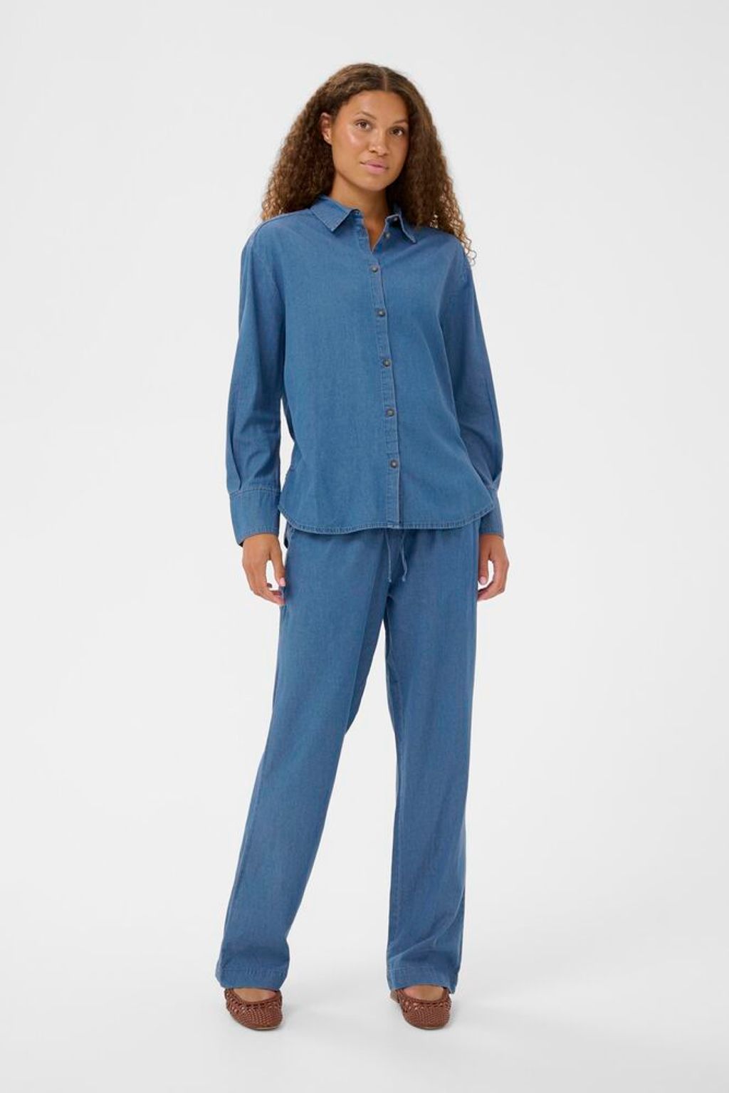 SAINT TROPEZ Ojetta Shirt - Farmor Ingvarda