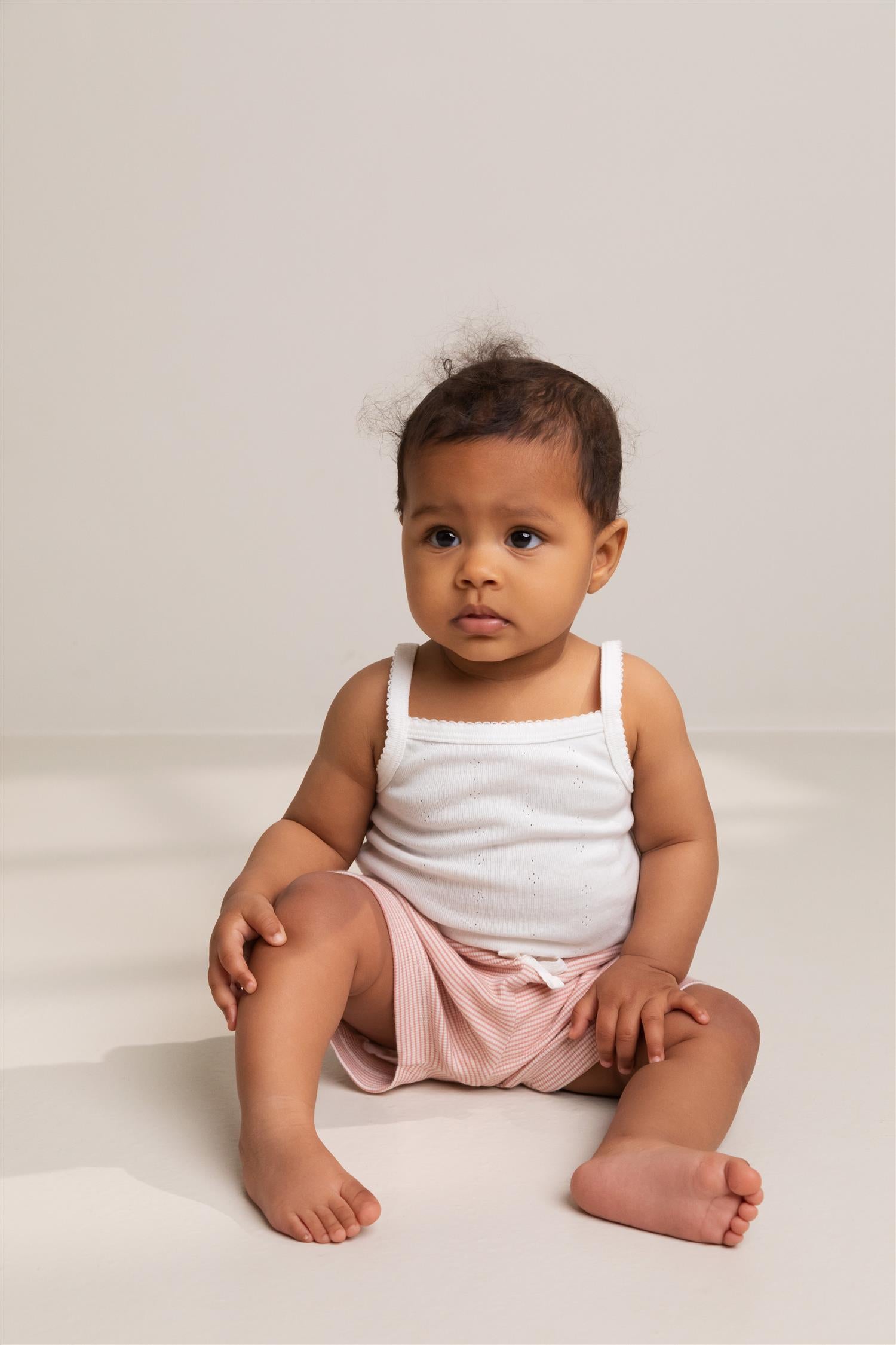 MARMAR COPENHAGEN Belli Pointelle Body,Newborn Krem