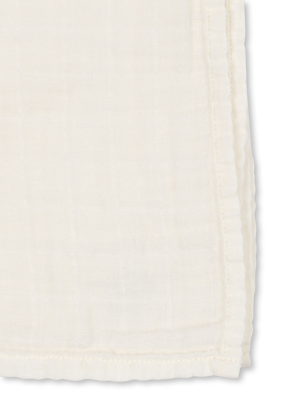 FANGA FONTANA by Konges Sløjd Bellini 3pk Muslin Cloth Krem/Blå - Farmor Ingvarda