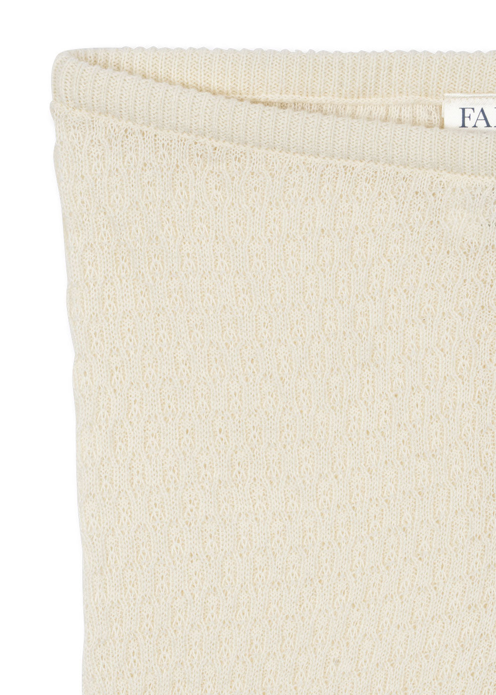 FANGA FONTANA by Konges Sløjd Venti Pointelle Pants Krem - Farmor Ingvarda