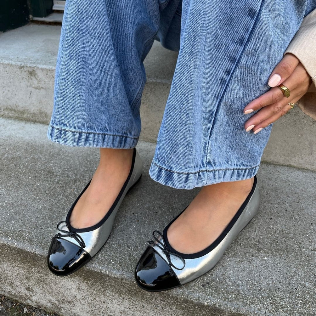 COPENHAGEN SHOES My Own Ballerinas Sølv