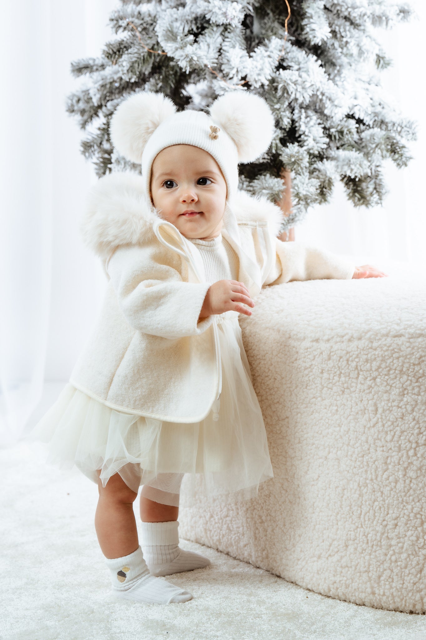 JAMIKS Mortis Babylue Pomponger Krem