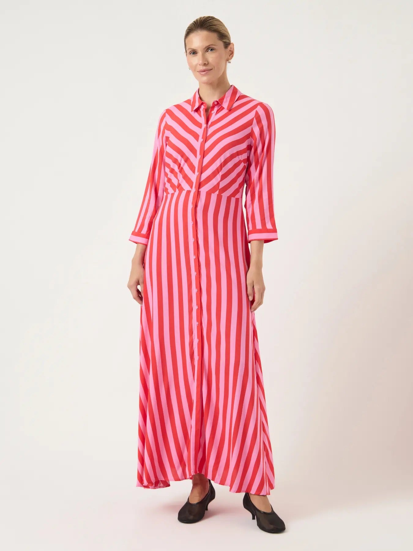 YAS Yassavanna Long Shirt Dress