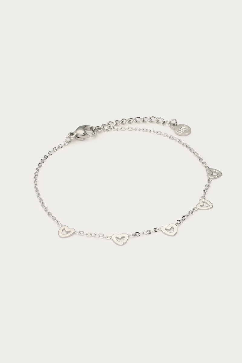 My Jewellery Bracelet hearts silver