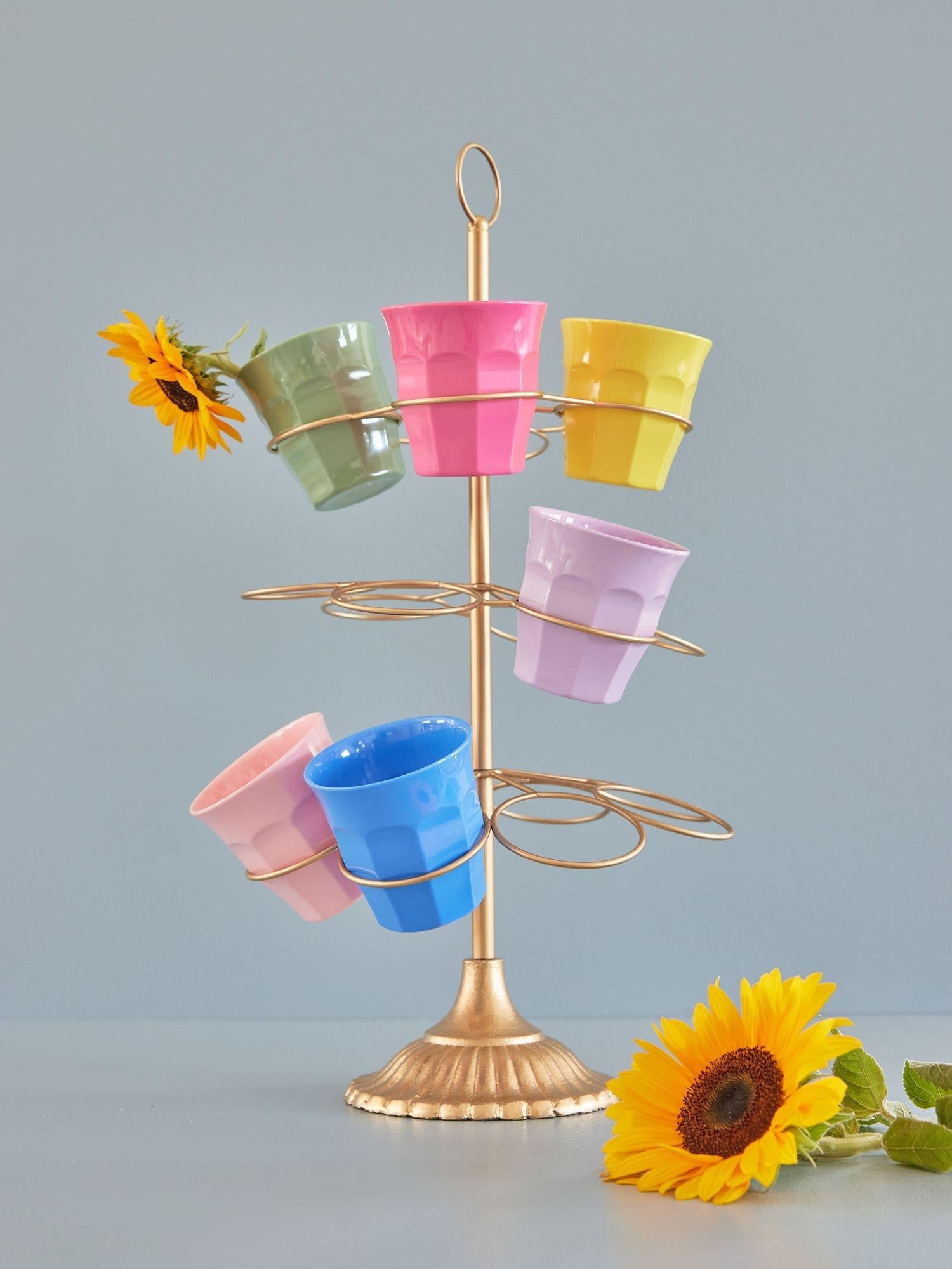 RICE Melamine Cups,6pk.