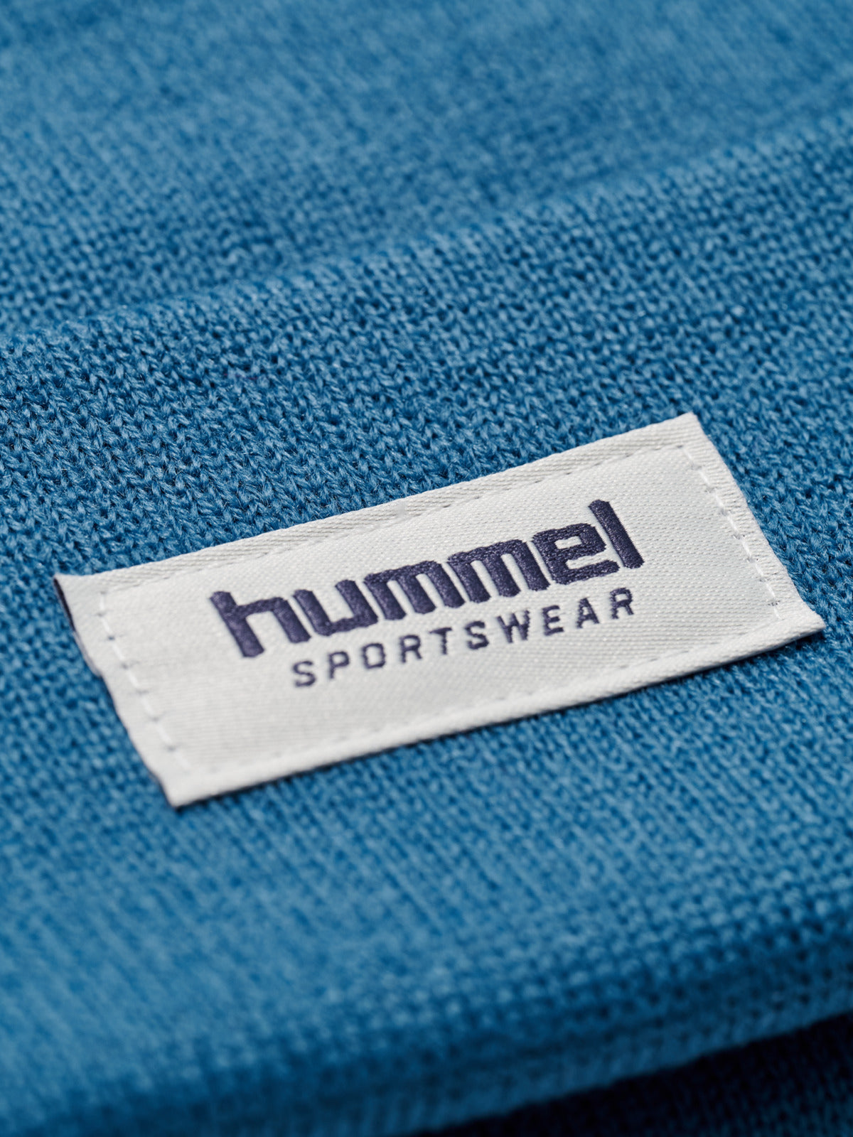 HUMMEL 4-14ÅR Knit Beanie Dutch Blue - Farmor Ingvarda