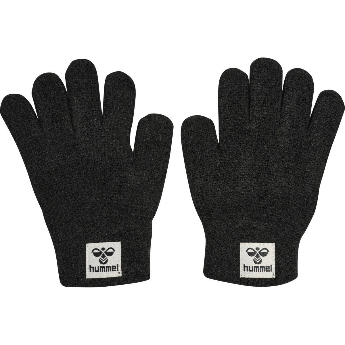 HUMMEL 4-14ÅR Kvint Glove Sort - Farmor Ingvarda