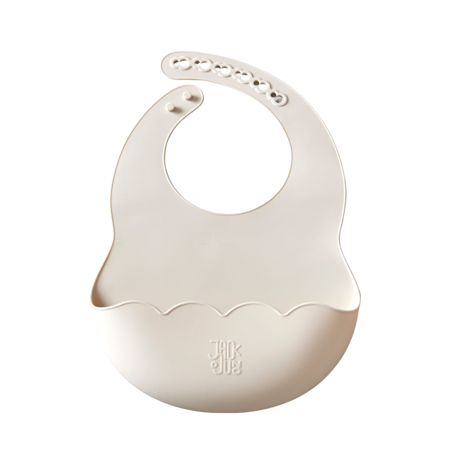 JACK o JUNO Poppy Bib Krem - Farmor Ingvarda