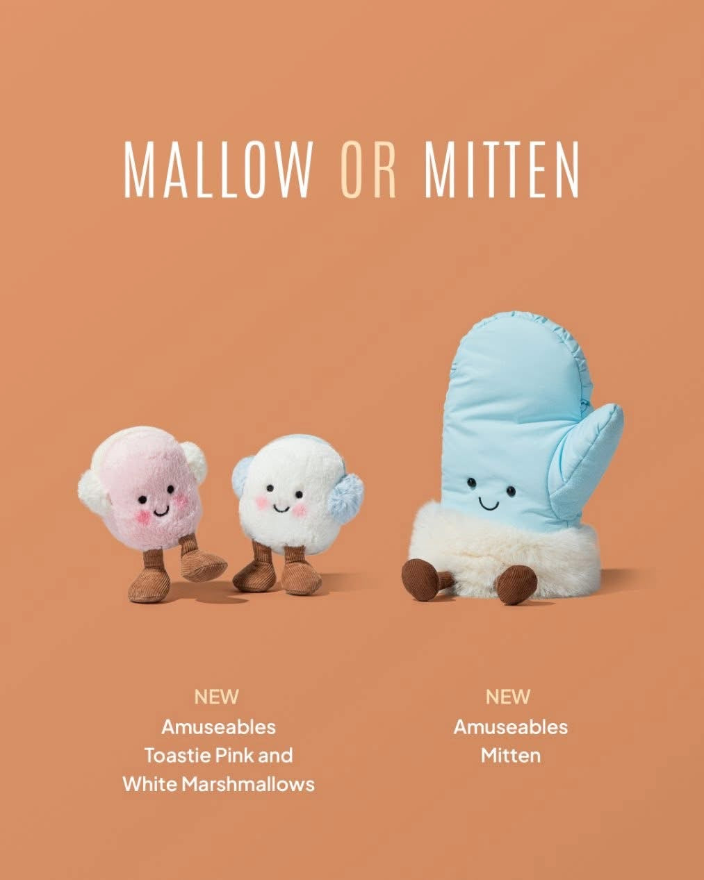 JELLYCAT Amuseables Mitten - Farmor Ingvarda