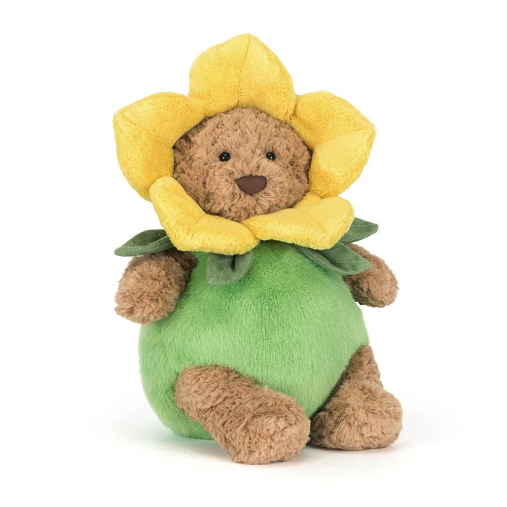 JELLYCAT Bartholomew Bear Daffodil Outfit - Farmor Ingvarda