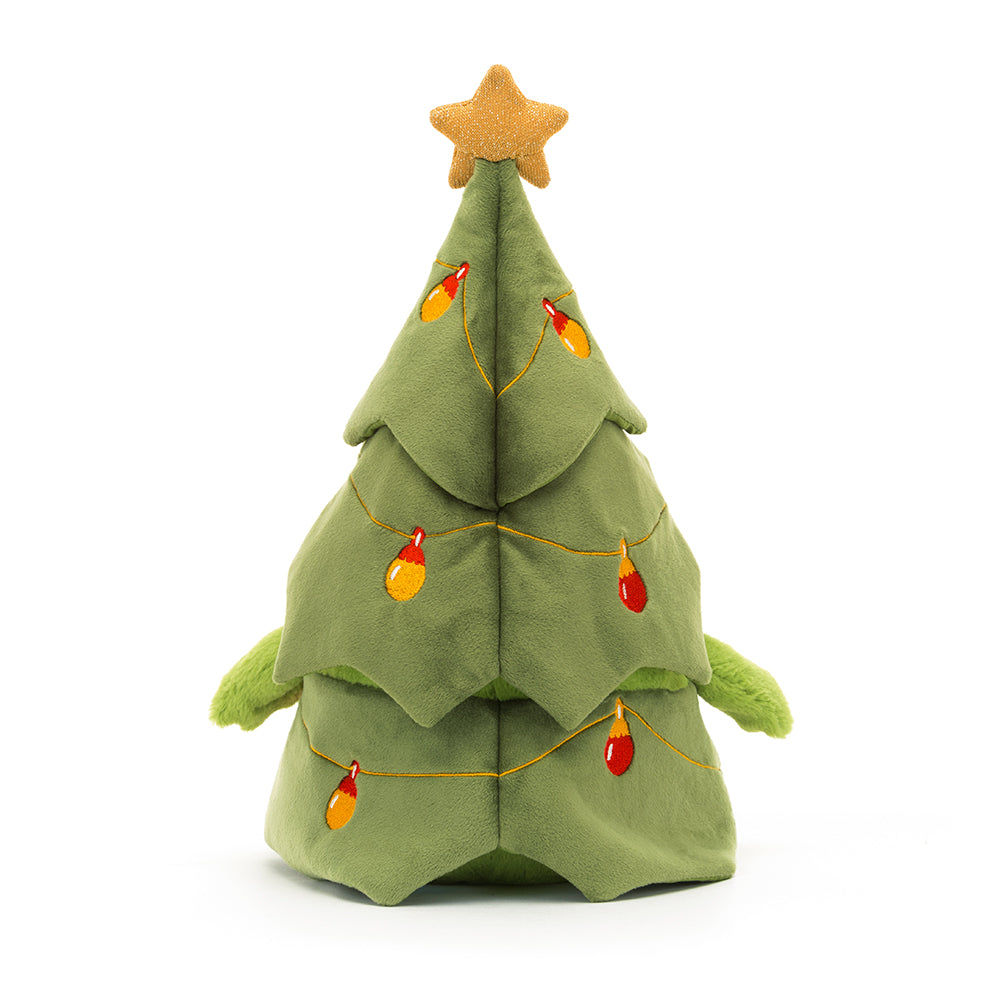 JELLYCAT Christmas Tree Ricky Rain Frog,26cm - Farmor Ingvarda