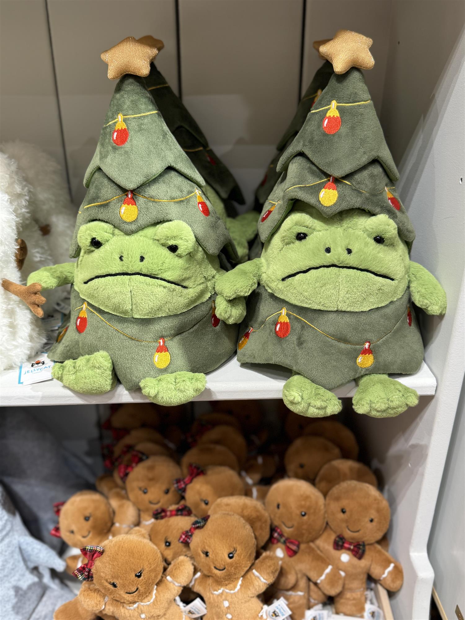 JELLYCAT Christmas Tree Ricky Rain Frog,26cm - Farmor Ingvarda