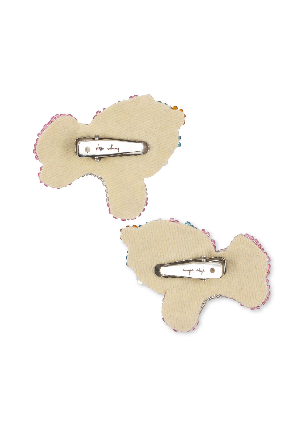 KONGES SLØJD 2pk Unicorn Beaded Hair - Farmor Ingvarda
