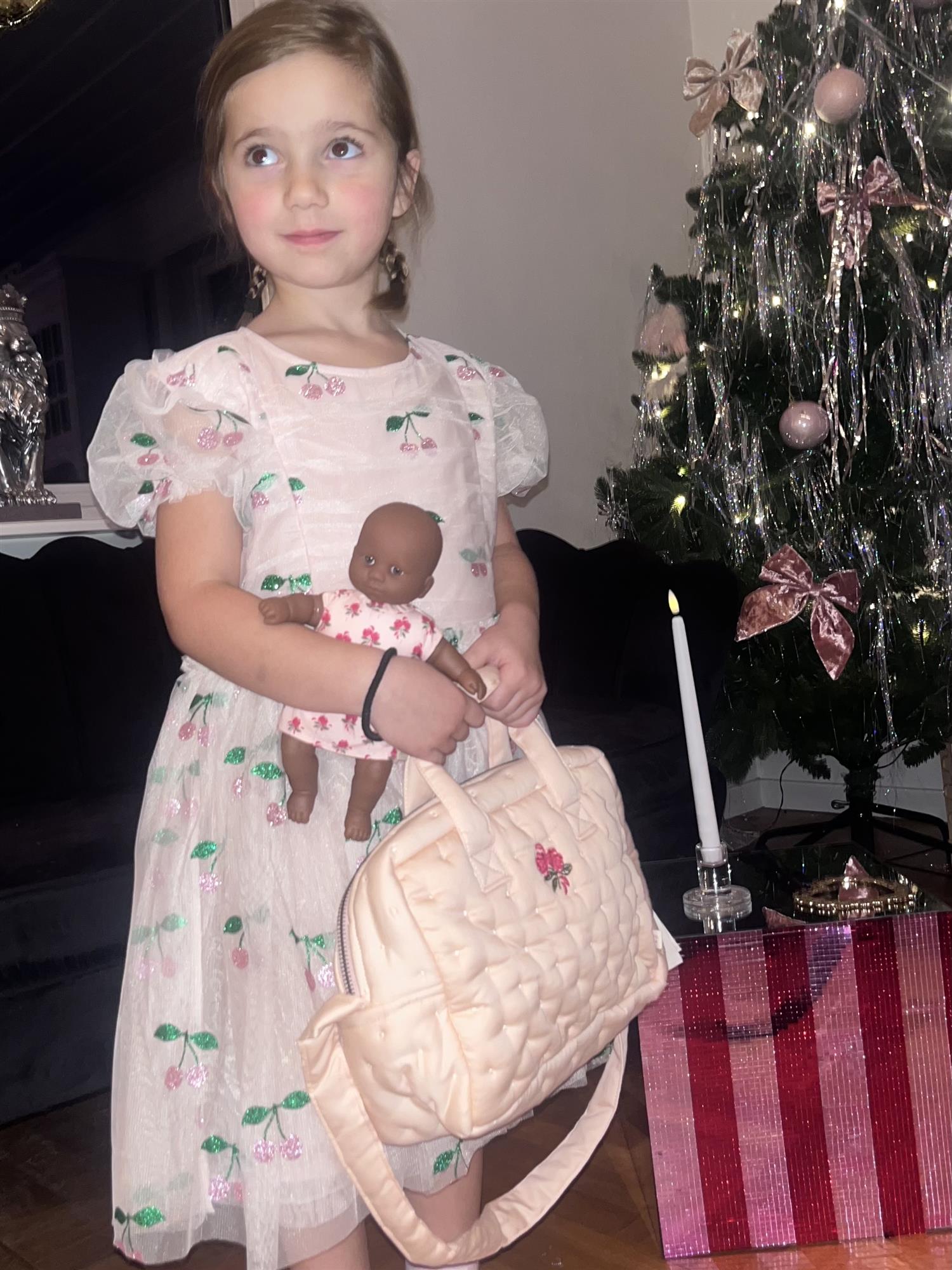 KONGES SLØJD Doll Bag Dus Rosa - Farmor Ingvarda
