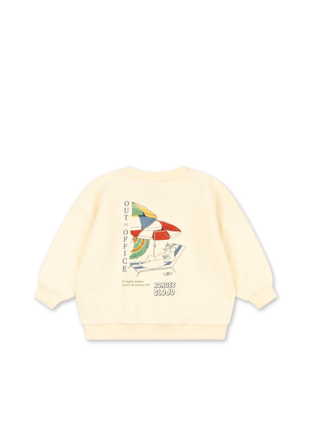 KONGES SLØJD Lou Sweat Shirt Lysegul - Farmor Ingvarda