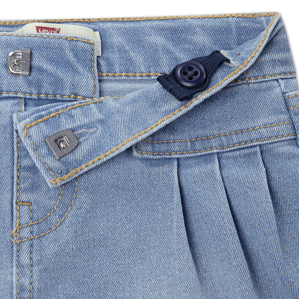 LEVIS 0-3ÅR Sett m/ T-skjorte og shorts Lyseblå - Farmor Ingvarda