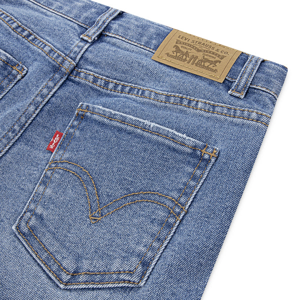 LEVIS 4-14ÅR Dongeri shorts Jeans Blå - Farmor Ingvarda
