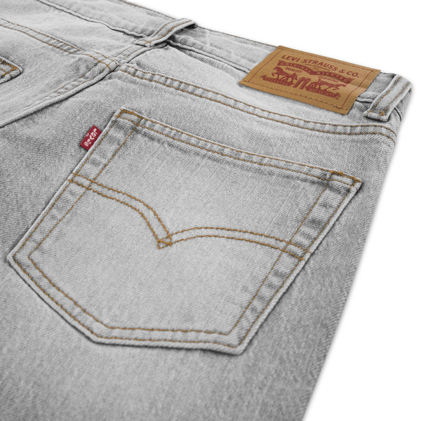LEVIS 4-14ÅR 555 Relaxed Straight Jeans Lysegrå - Farmor Ingvarda