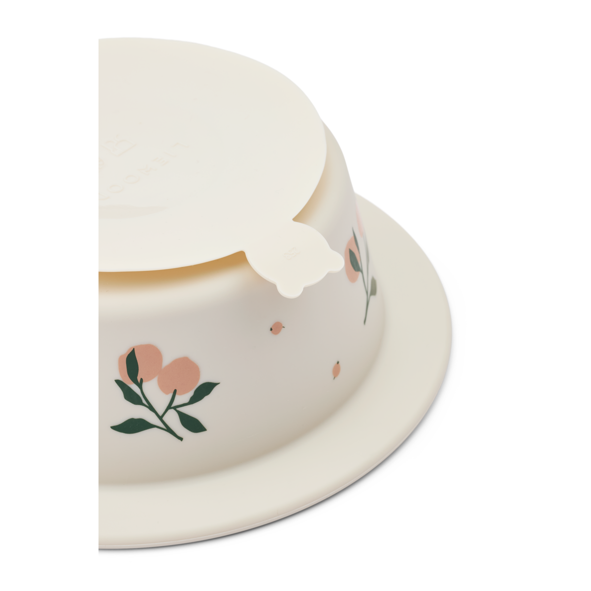 LIEWOOD Peony Printed Suction Bowl 2pk,m/sugekopp - Farmor Ingvarda