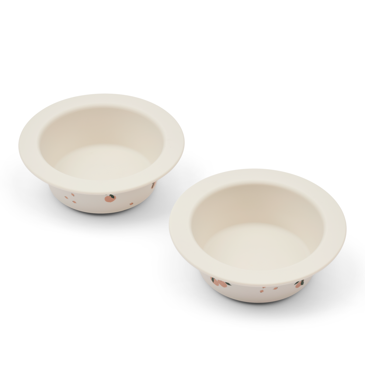 LIEWOOD Peony Printed Suction Bowl 2pk,m/sugekopp - Farmor Ingvarda