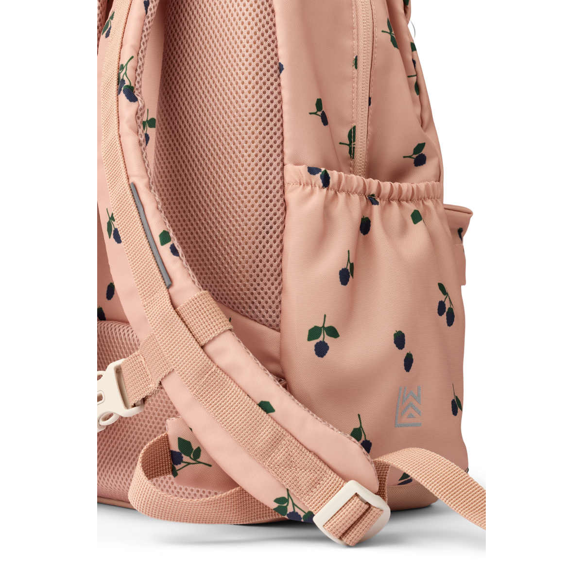 LIEWOOD Johnny School Backpack,Berry Gammelrosa - Farmor Ingvarda