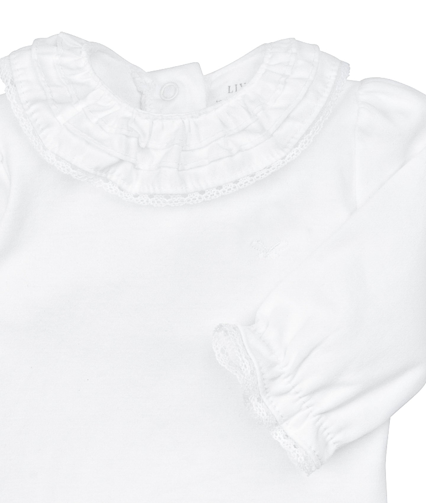 LIVLY Mary Blouse Body Hvit - Farmor Ingvarda