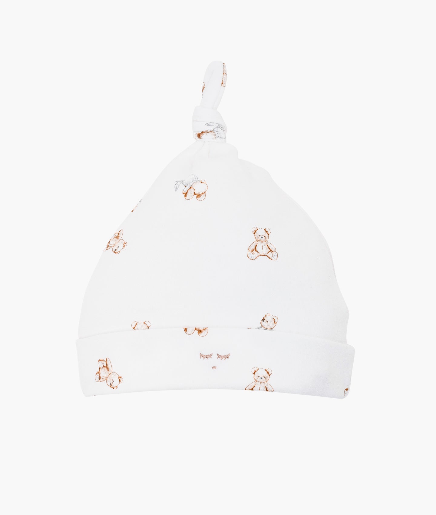 LIVLY Teddy Tay Tossie Hat Hvit - Farmor Ingvarda