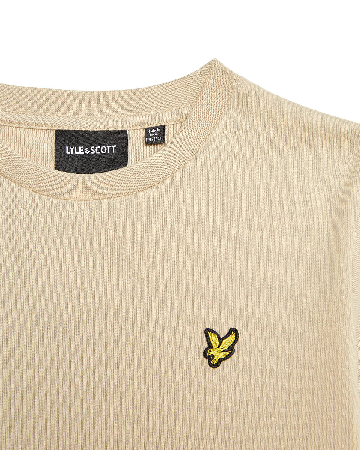 LYLE & SCOTT T-Skjorte Beige - Farmor Ingvarda