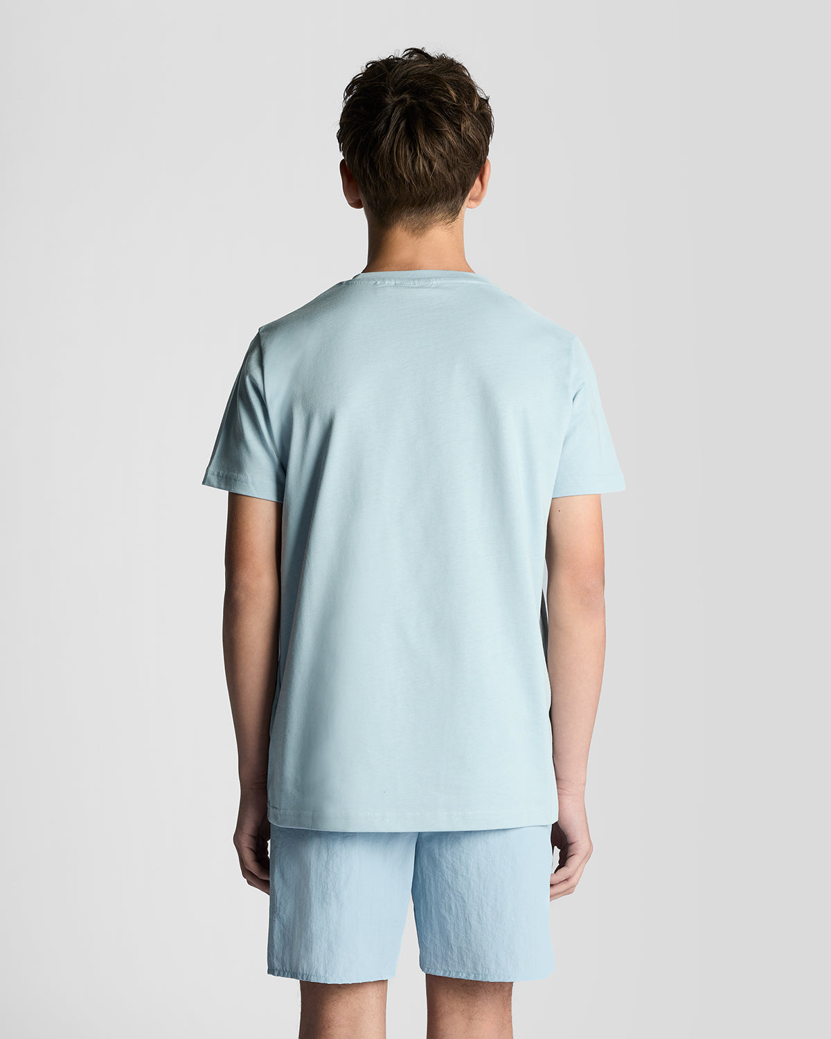 LYLE & SCOTT T-Skjorte Lyseblå - Farmor Ingvarda