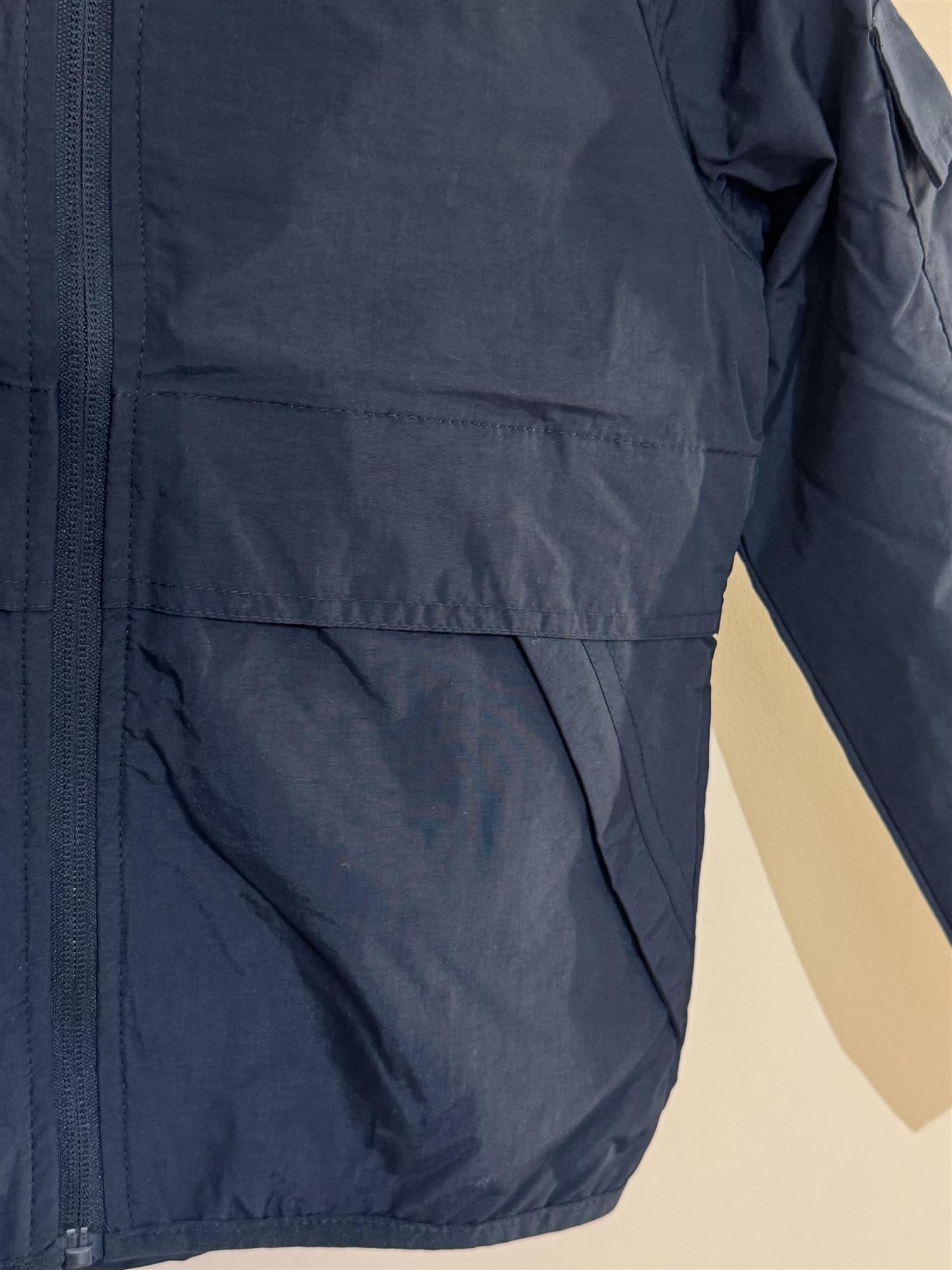 LYLE & SCOTT Hooded Windbreaker Jacket Mørkeblå - Farmor Ingvarda