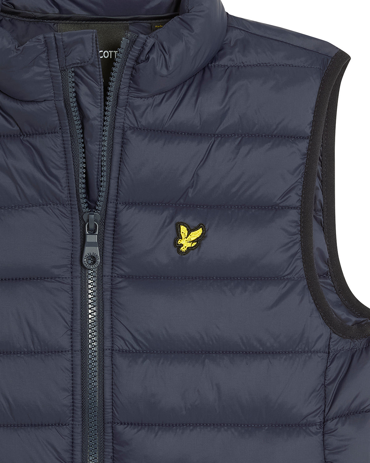 LYLE & SCOTT Light Weight Padded Gilet Mørkeblå - Farmor Ingvarda