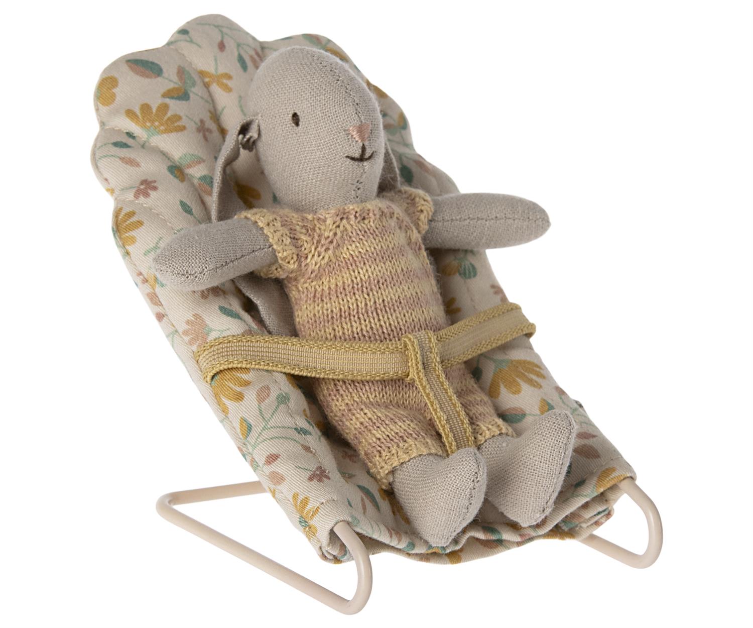 MAILEG Babysitter,Micro Blomstret - Farmor Ingvarda